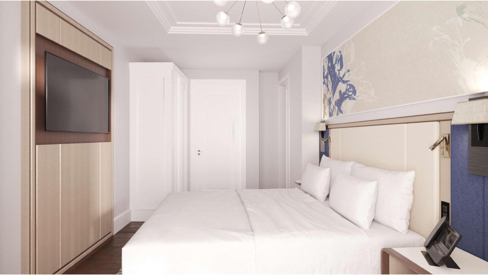 ฮิลตันมอลล์ออฟอิสตันบูล Hotel ภายนอก รูปภาพ A bedroom in the new hotel