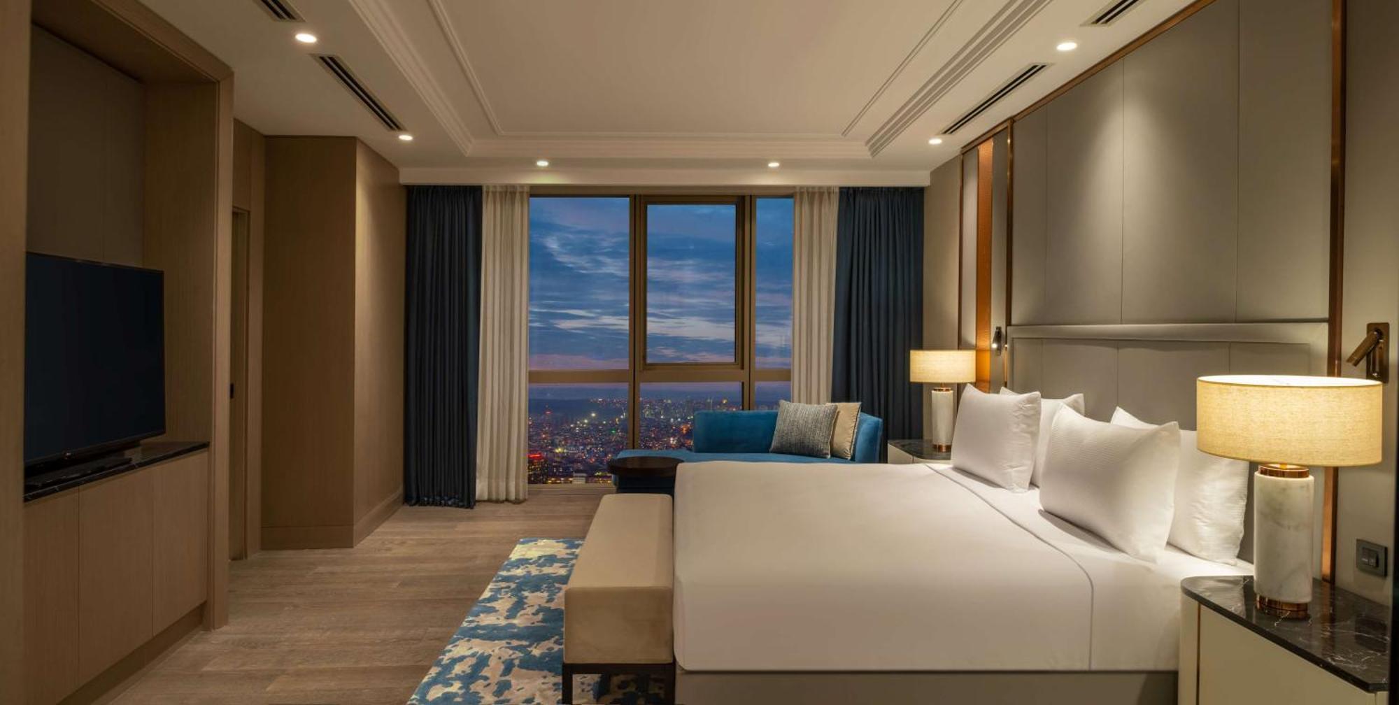 ฮิลตันมอลล์ออฟอิสตันบูล Hotel ภายนอก รูปภาพ A bedroom at the hotel