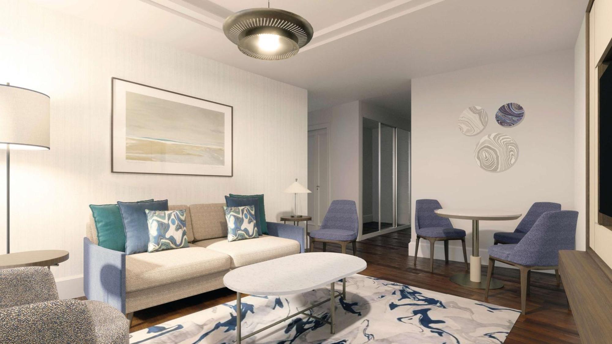 ฮิลตันมอลล์ออฟอิสตันบูล Hotel ภายนอก รูปภาพ A staged living room