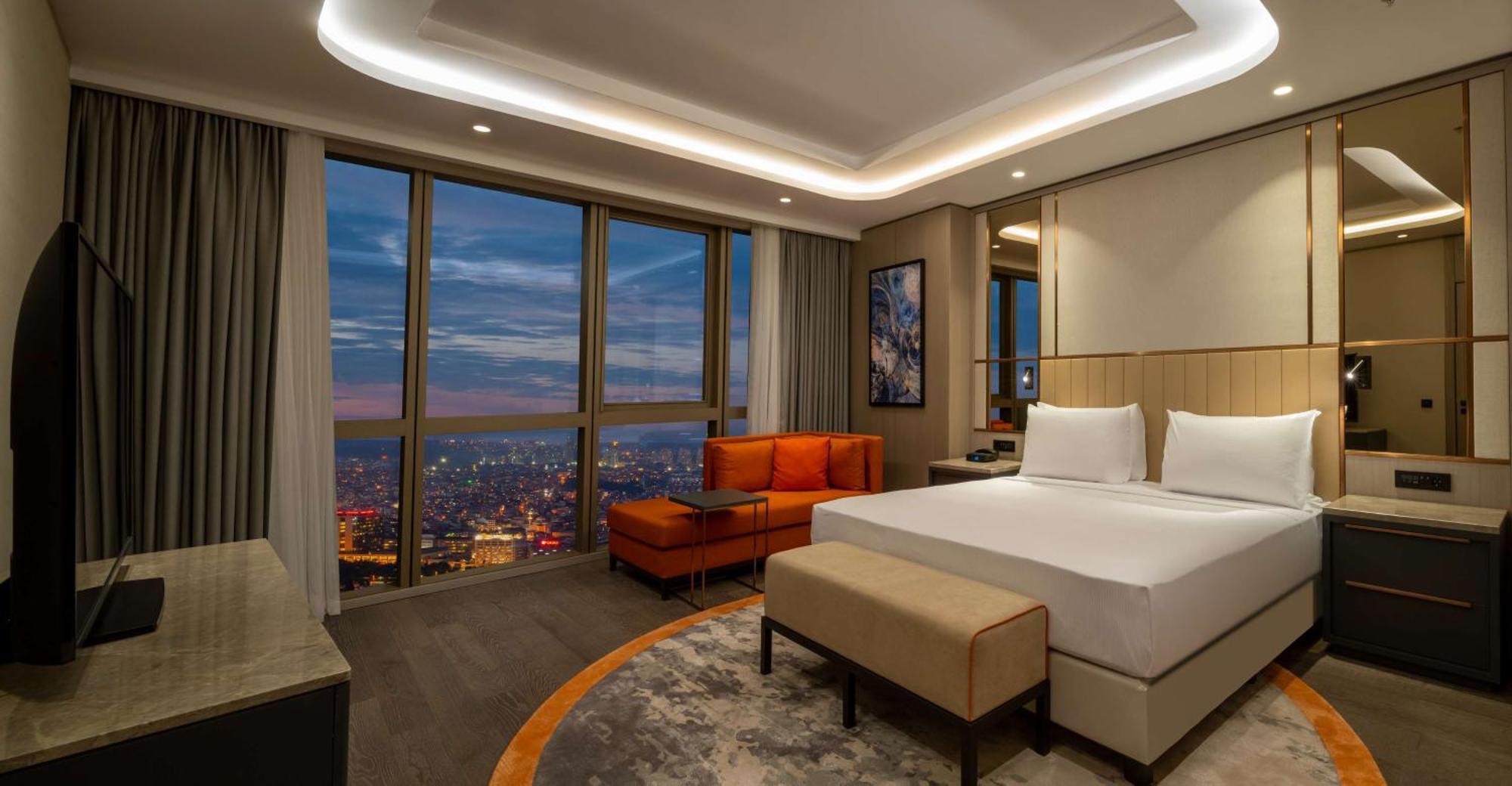 ฮิลตันมอลล์ออฟอิสตันบูล Hotel ภายนอก รูปภาพ A bedroom at the hotel
