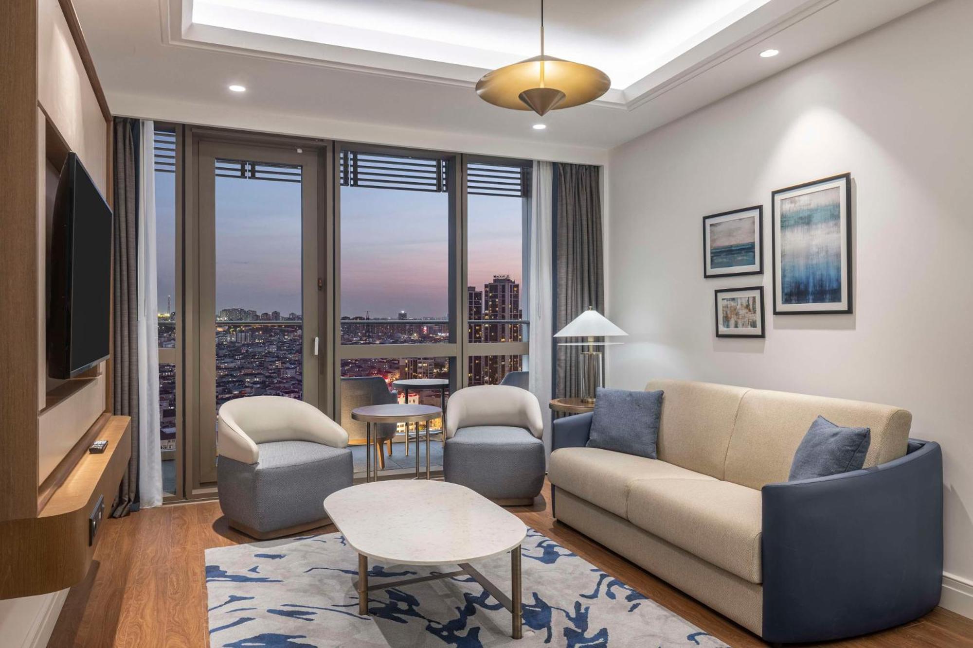 ฮิลตันมอลล์ออฟอิสตันบูล Hotel ภายนอก รูปภาพ Living room