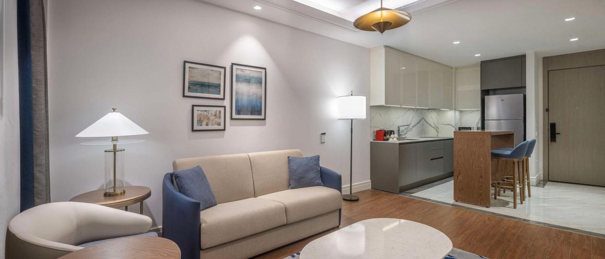 ฮิลตันมอลล์ออฟอิสตันบูล Hotel ภายนอก รูปภาพ A living room at the hotel